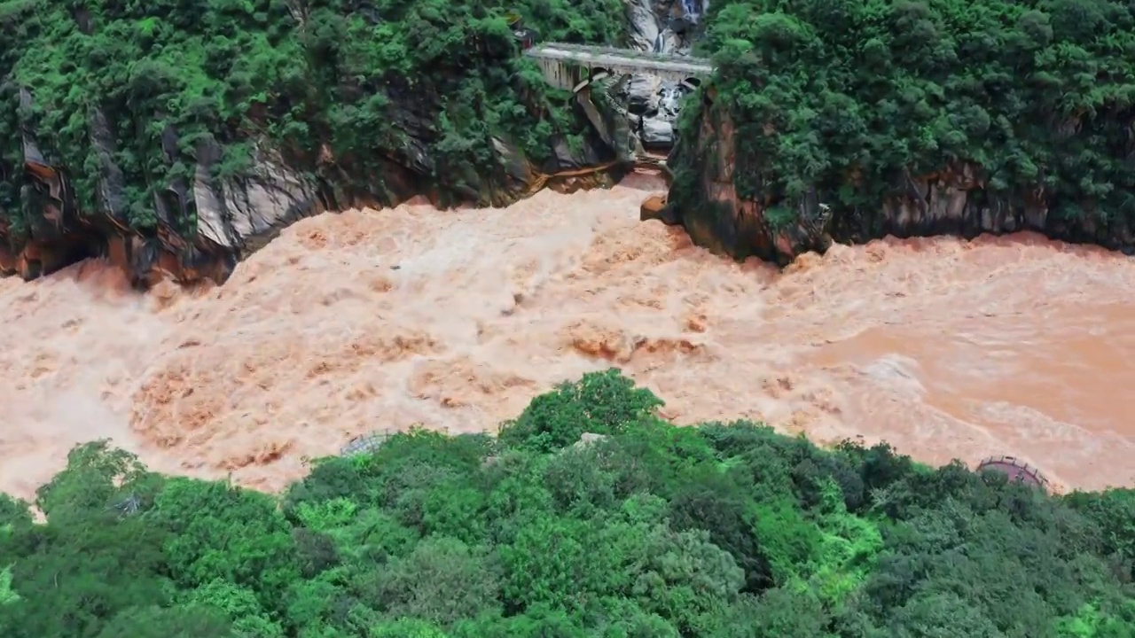 虎跳峡视频素材