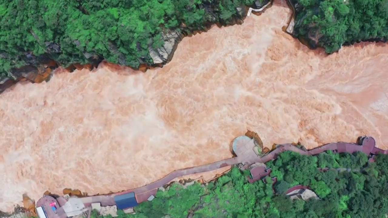 虎跳峡视频素材