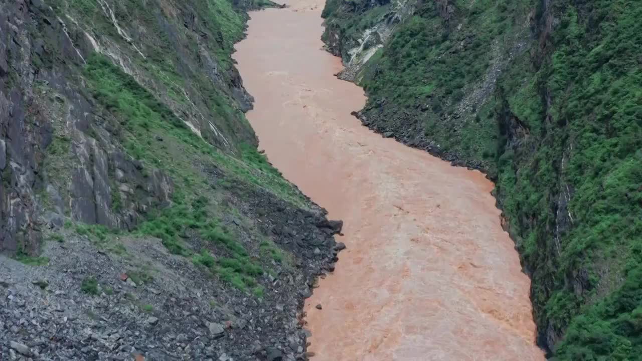 虎跳峡视频素材