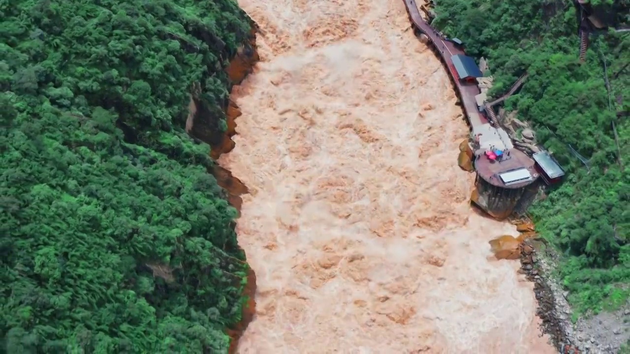 虎跳峡视频素材