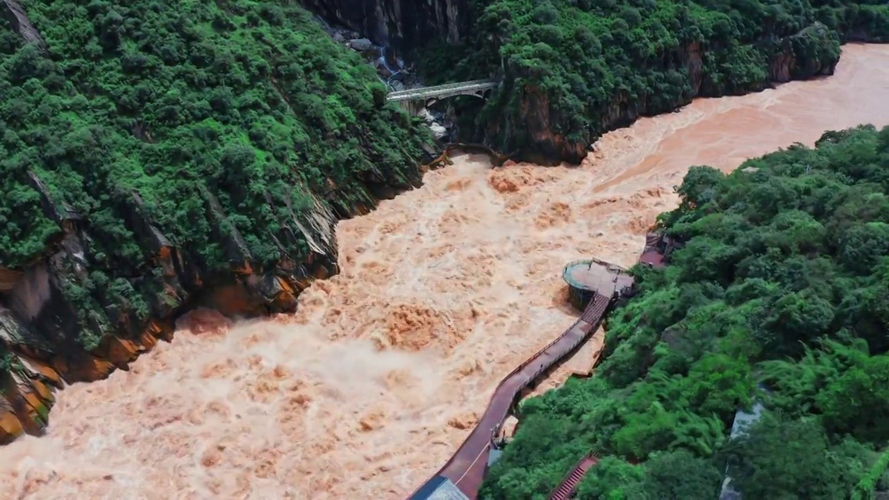 虎跳峡视频素材