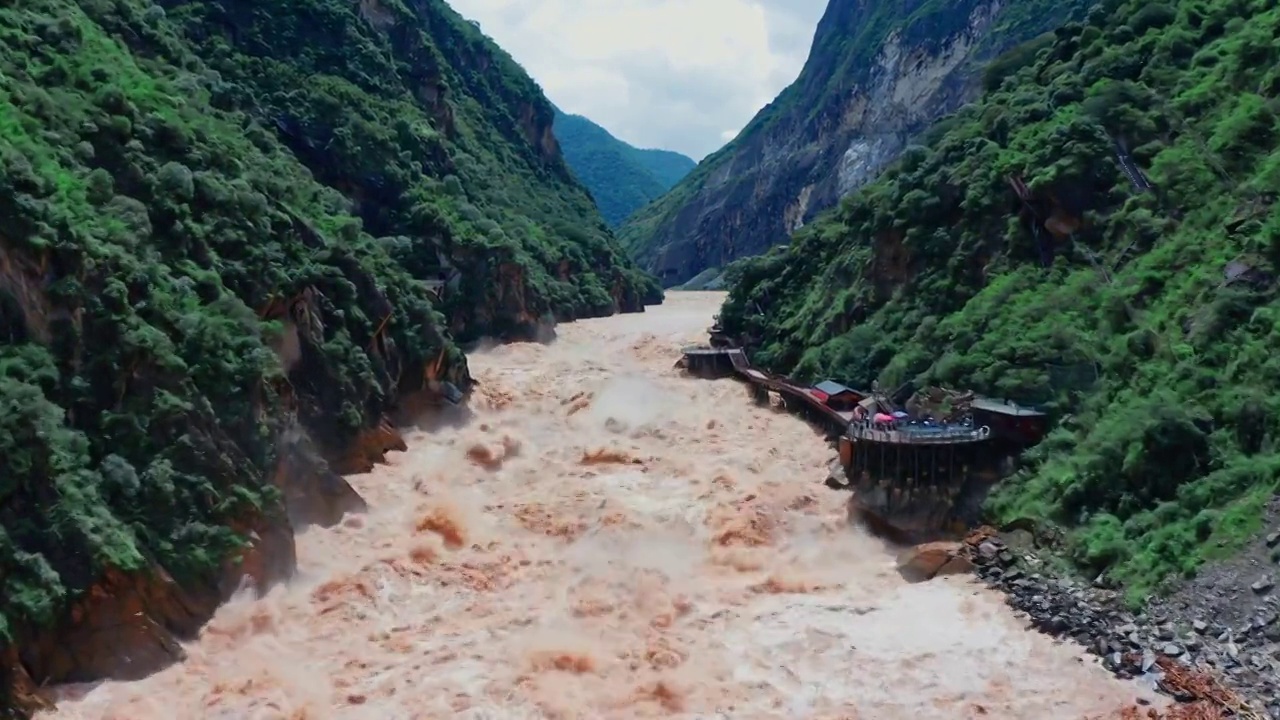 虎跳峡视频素材