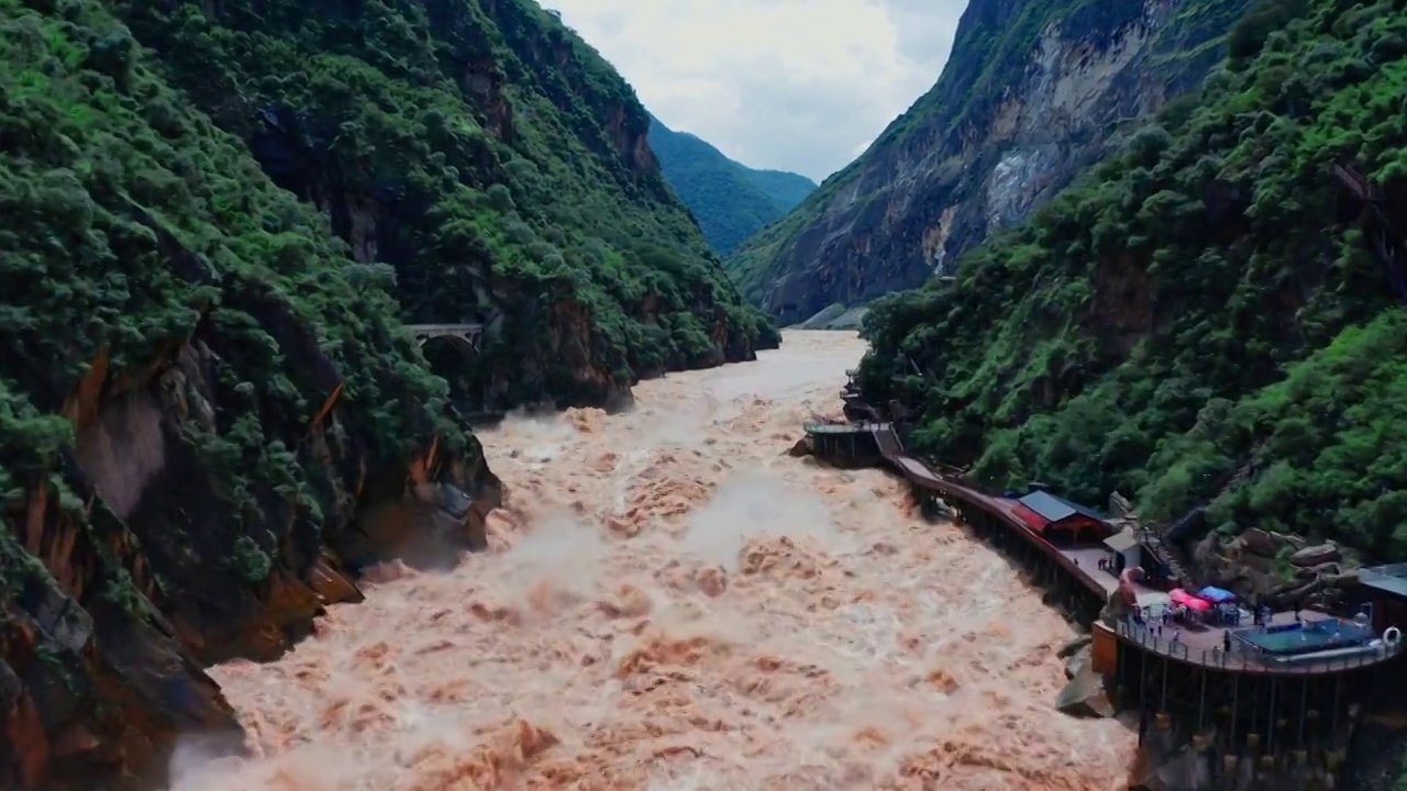 虎跳峡视频素材