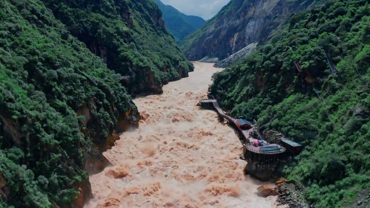 虎跳峡视频素材