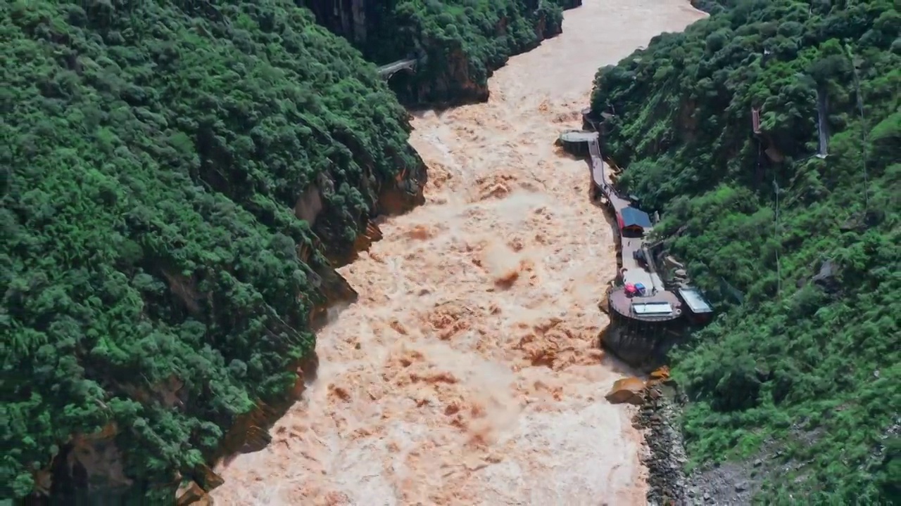 虎跳峡视频素材