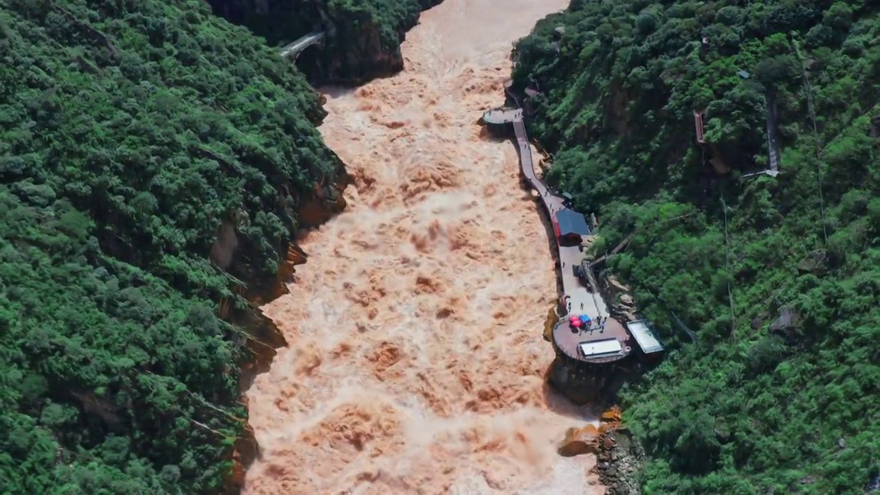 虎跳峡视频素材