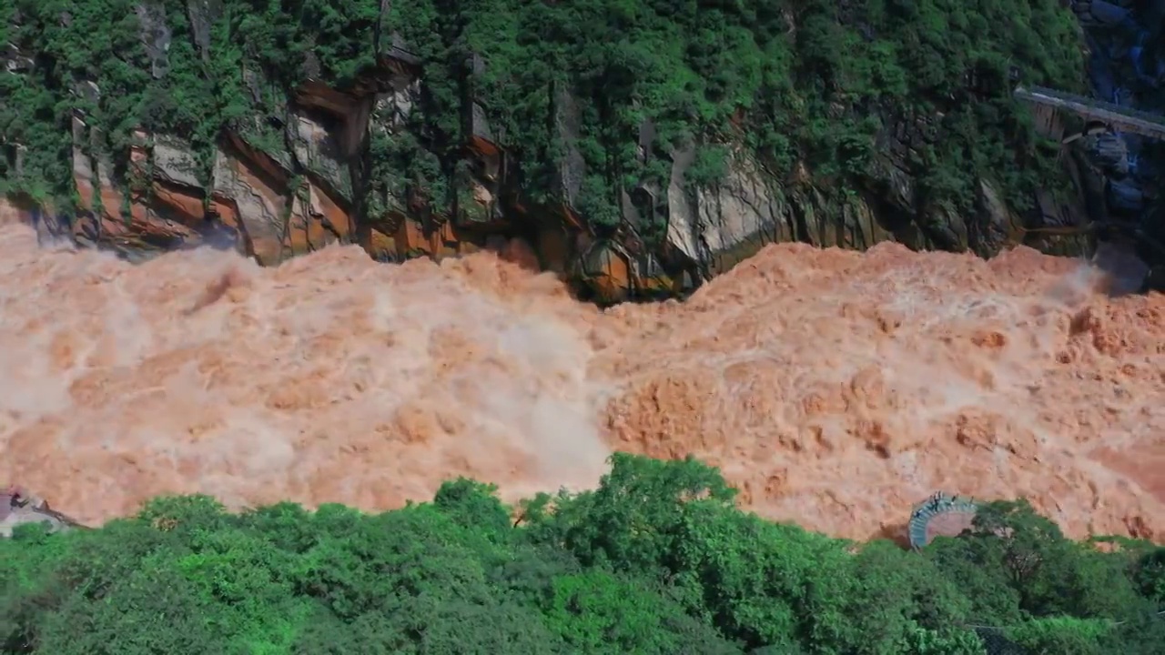 虎跳峡视频素材