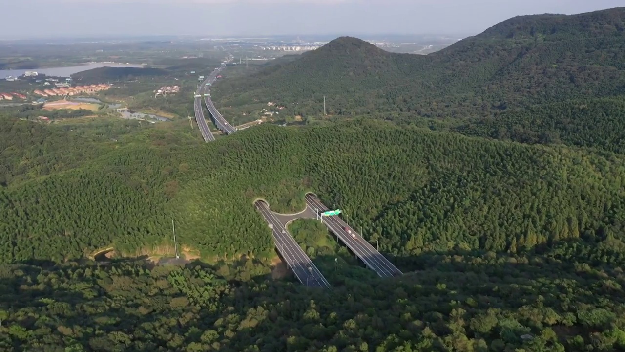 高速公路隧道视频素材