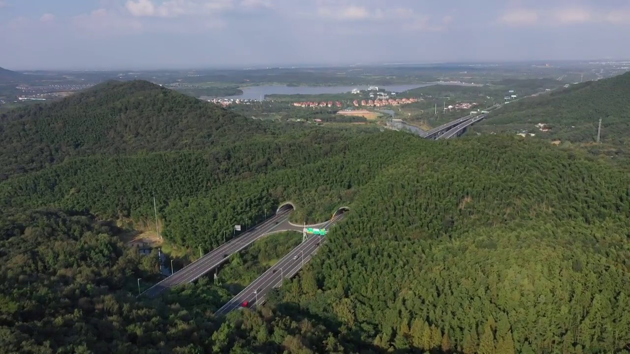 高速公路隧道视频素材