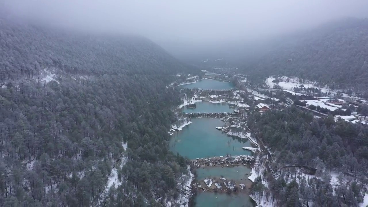 玉龙雪山视频素材