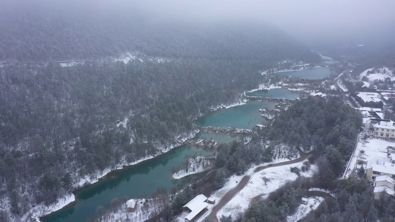 玉龙雪山视频素材