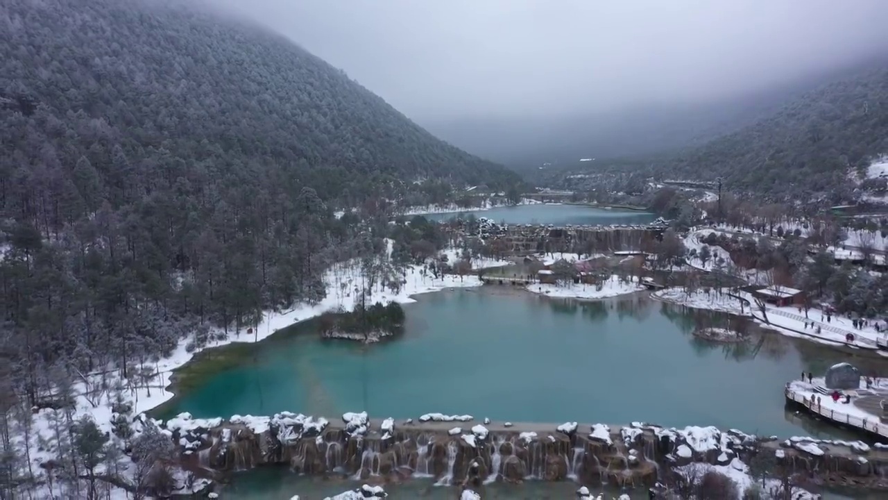 玉龙雪山视频素材