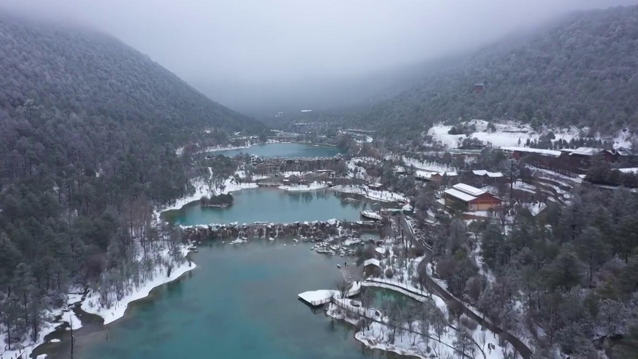 玉龙雪山视频素材