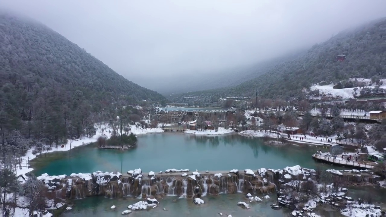 玉龙雪山视频素材