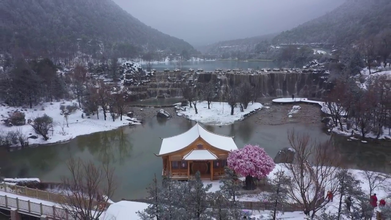 玉龙雪山视频素材