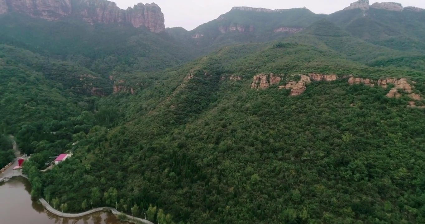 河北临城天台山视频素材