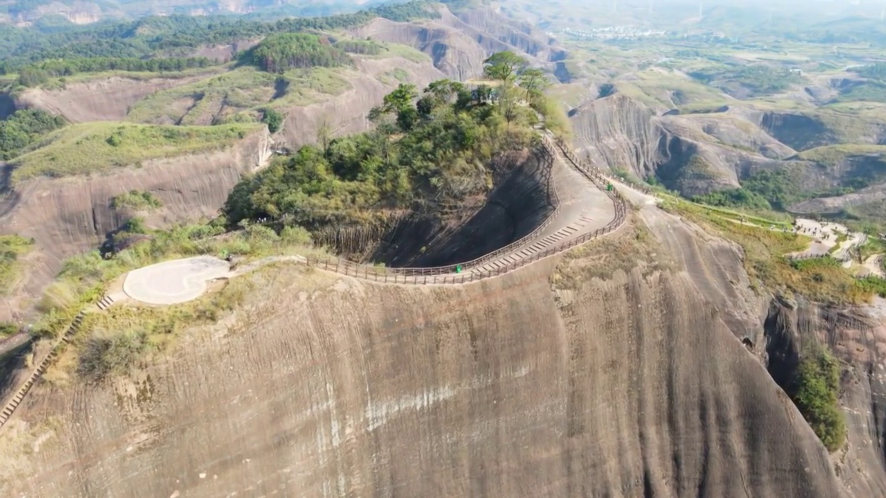 湖南郴州高椅岭风景区航拍视频素材