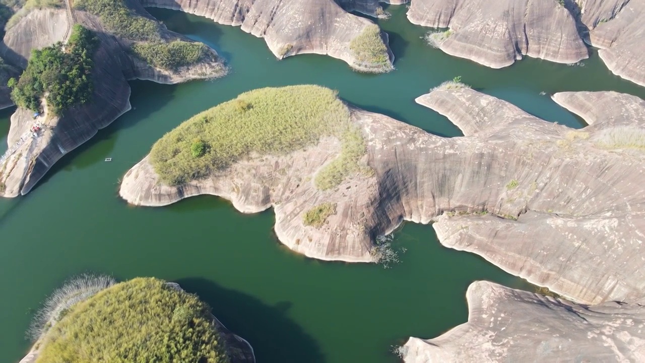 湖南郴州高椅岭风景区航拍视频素材