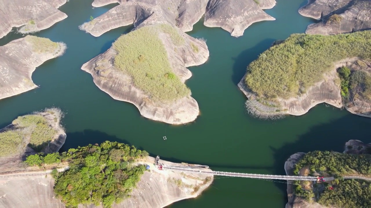 湖南郴州高椅岭风景区航拍视频素材