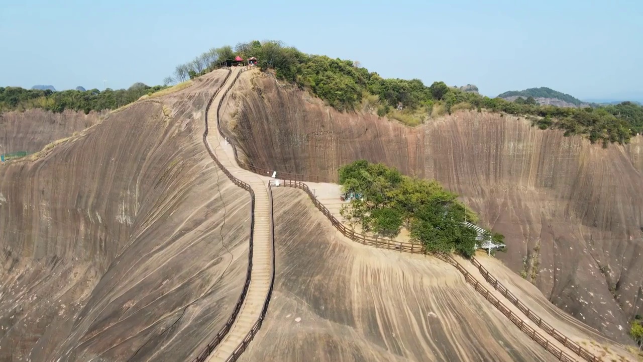 湖南郴州高椅岭风景区航拍视频素材