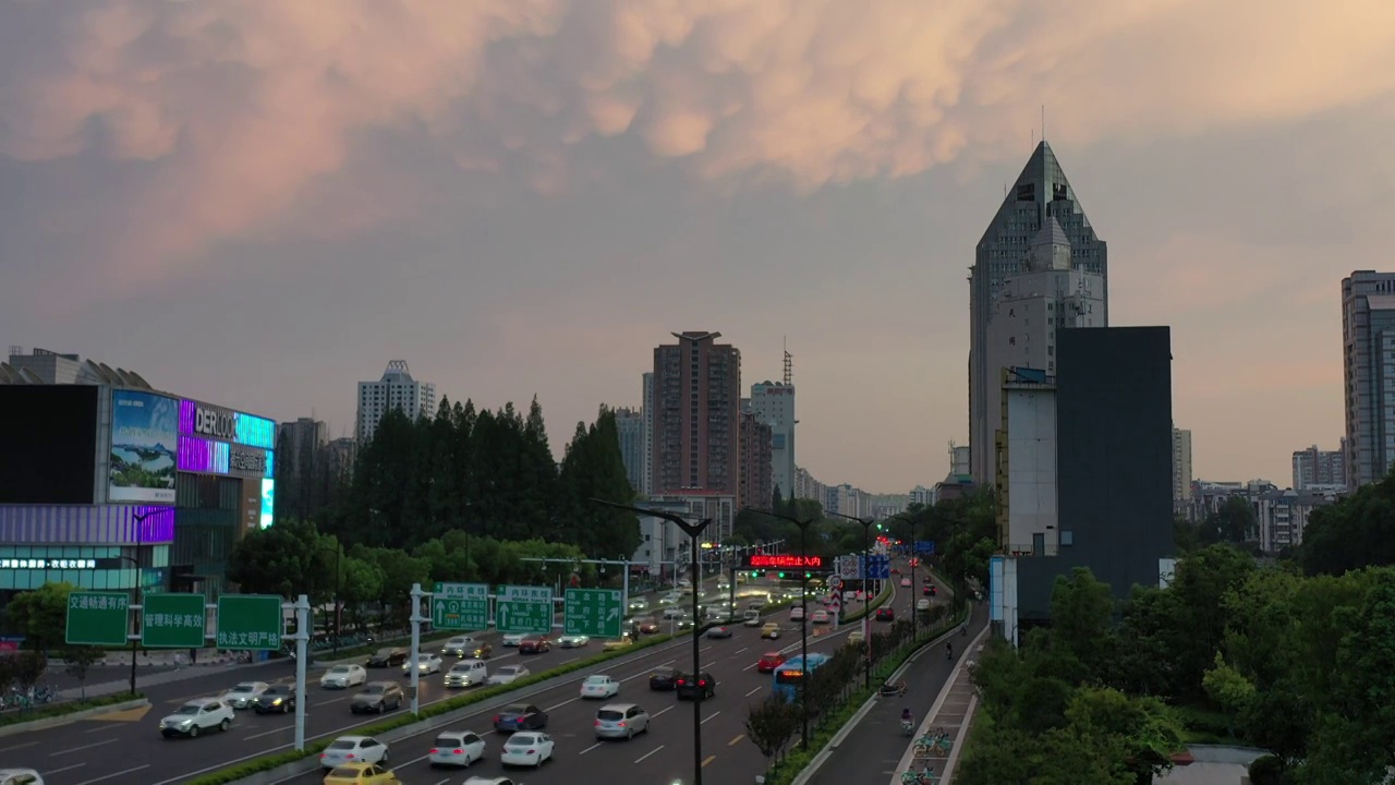 城市街道及交通视频素材