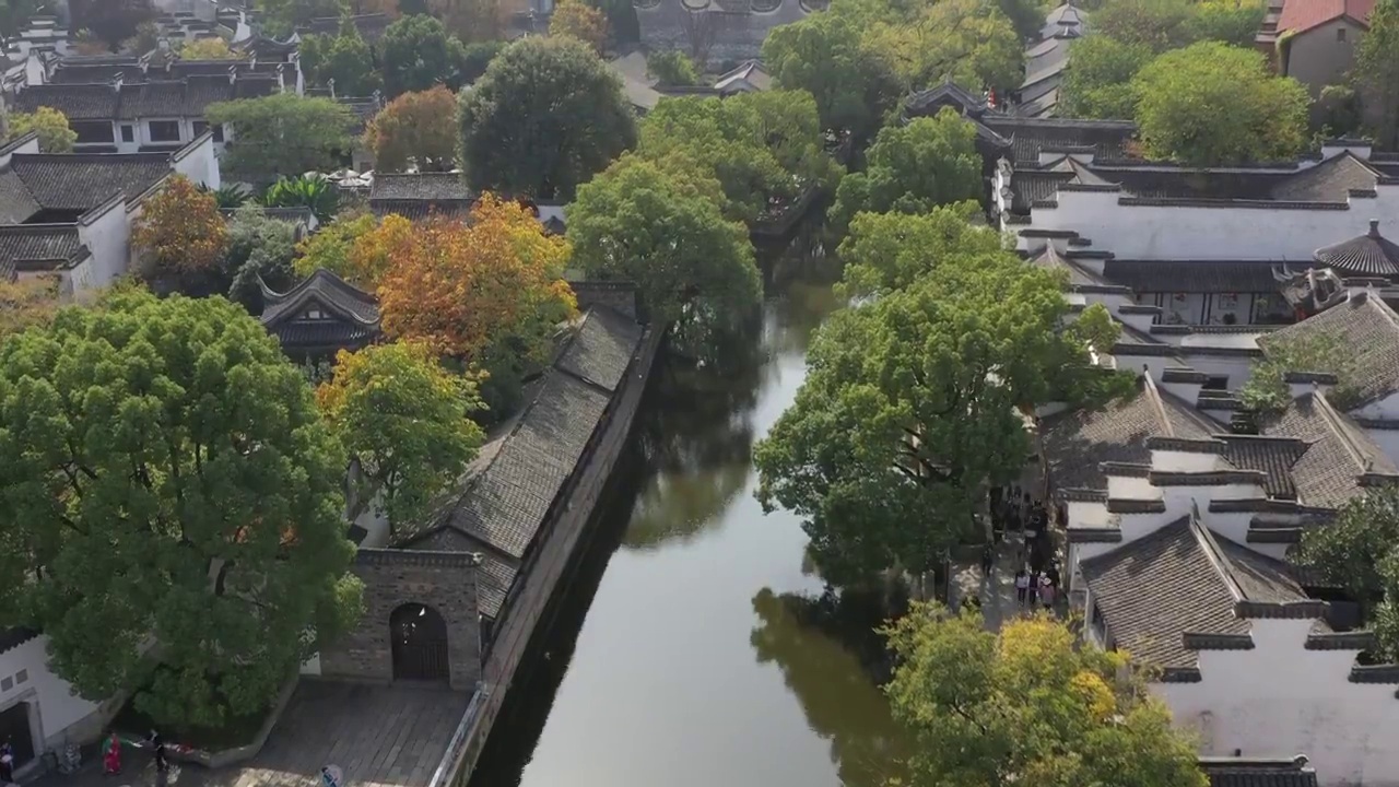 惠山古镇景观视频素材