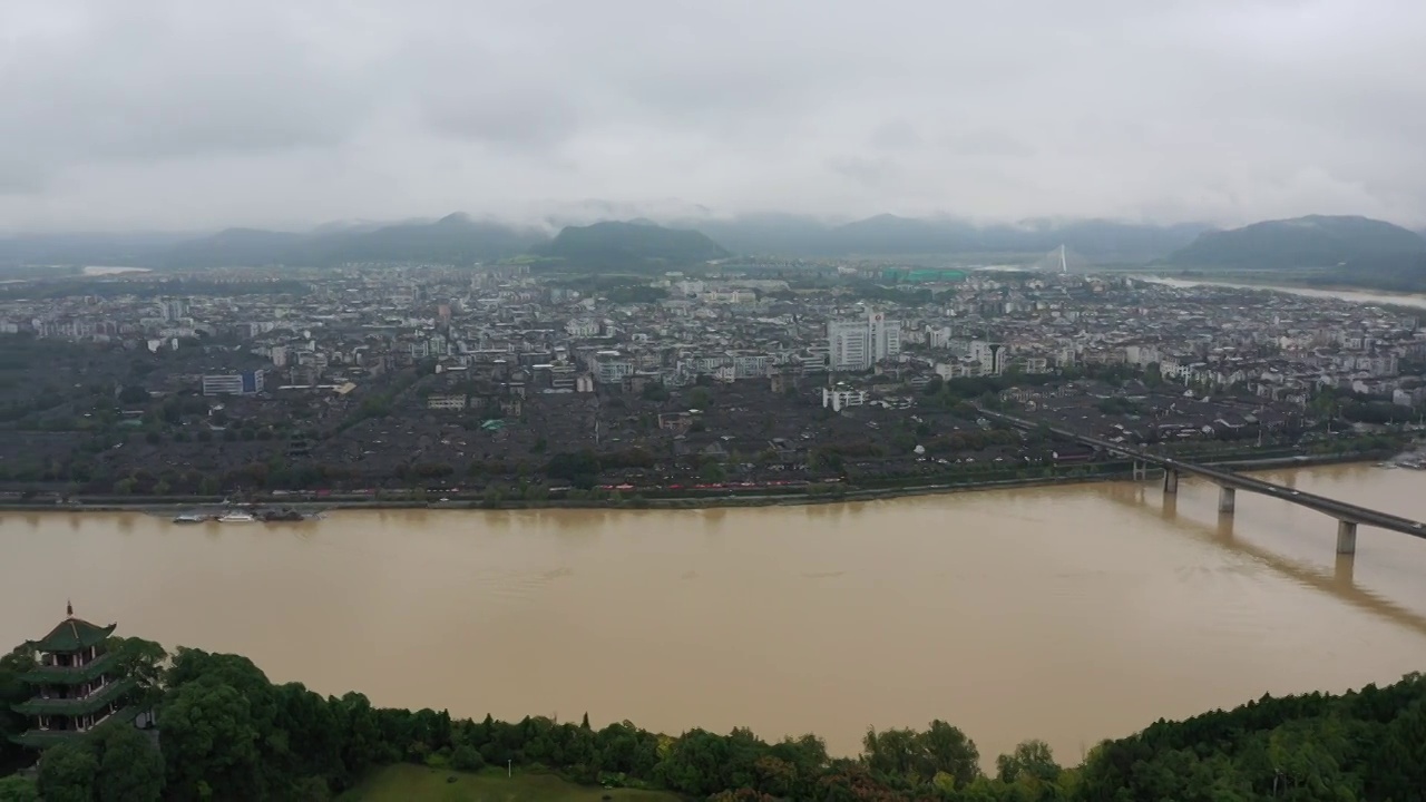 四川阆中古城视频下载