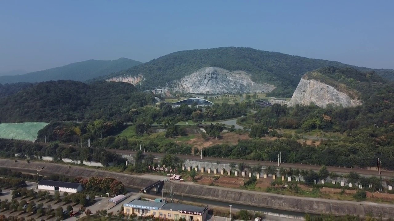 襄阳市 襄城区 向阳路 岘山路  中国唐城 襄阳博物馆 岘首视频素材