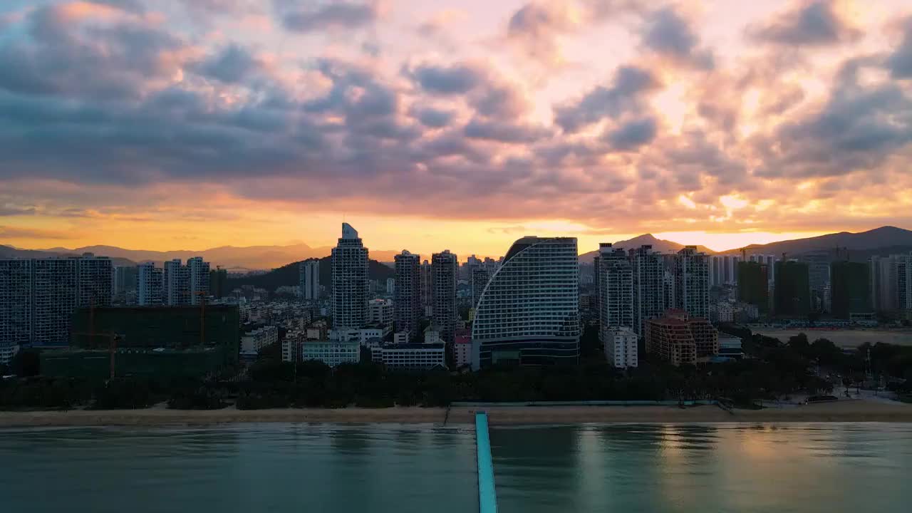 海滨日出视频素材