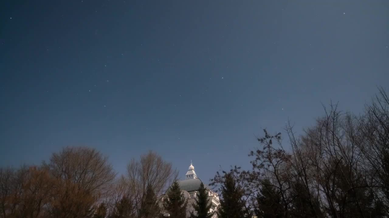 北斗星空视频素材