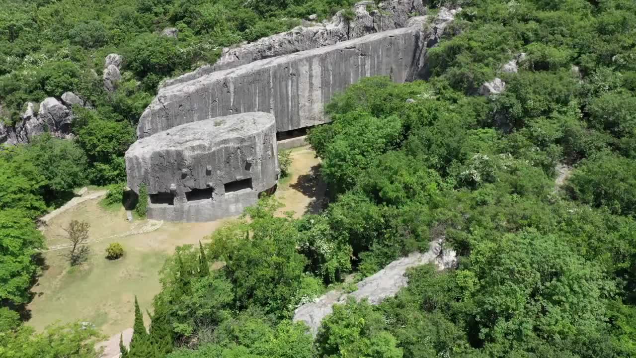 南京阳山碑材视频素材