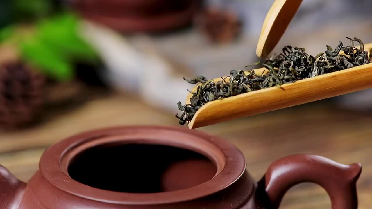 泡茶视频素材