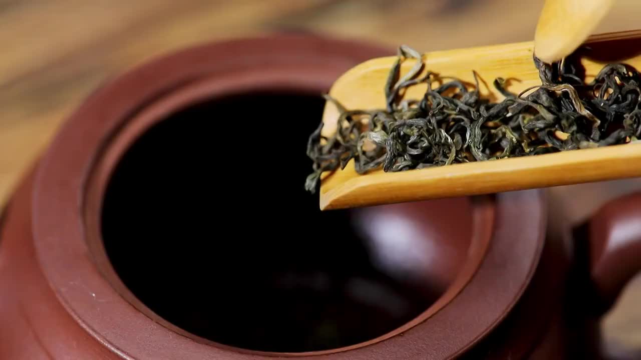 泡茶视频素材