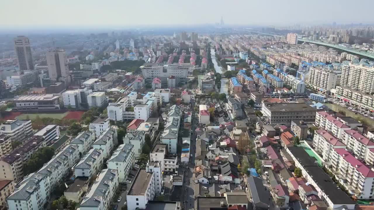 上海川沙居民区视频素材