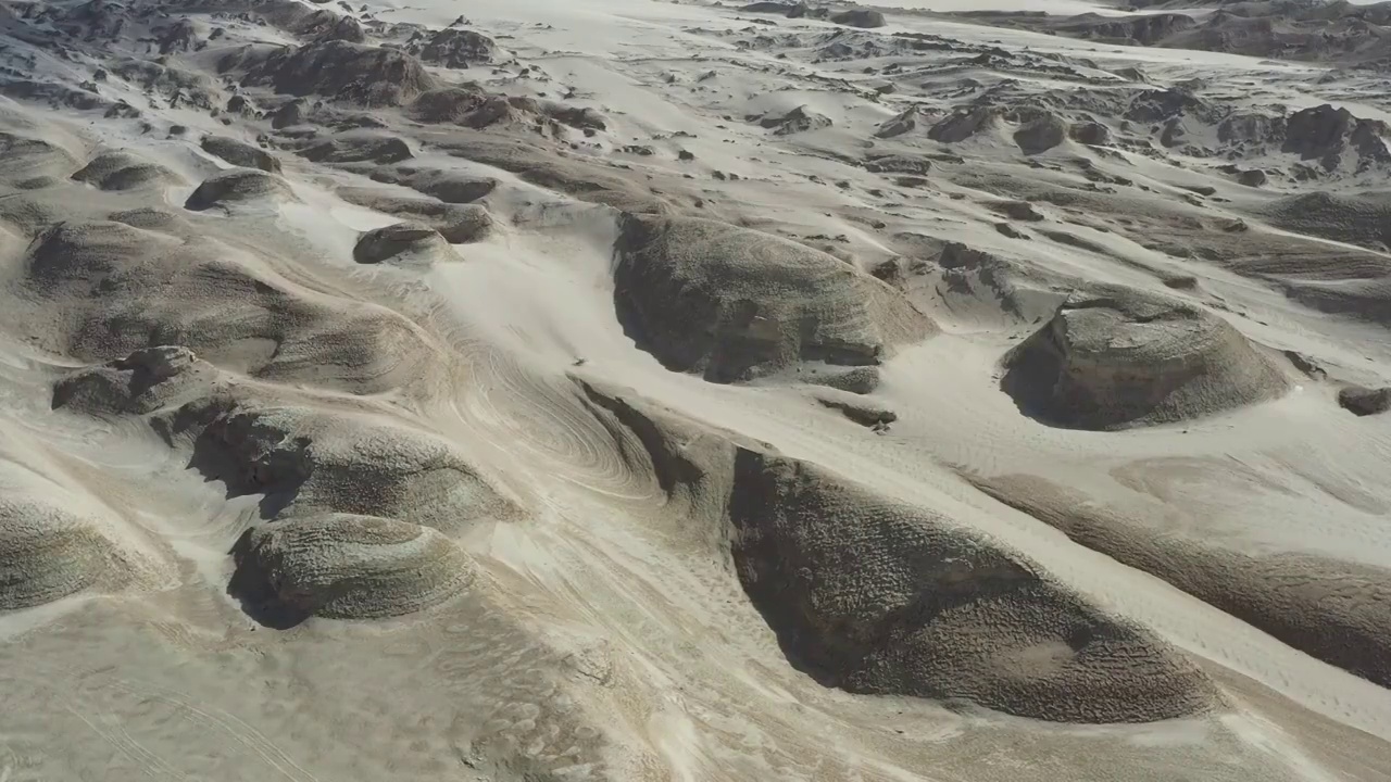 青海海西：航拍俄博梁视频素材