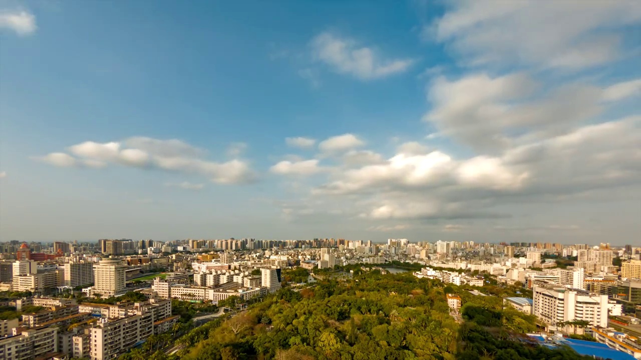 海口都市延迟视频素材