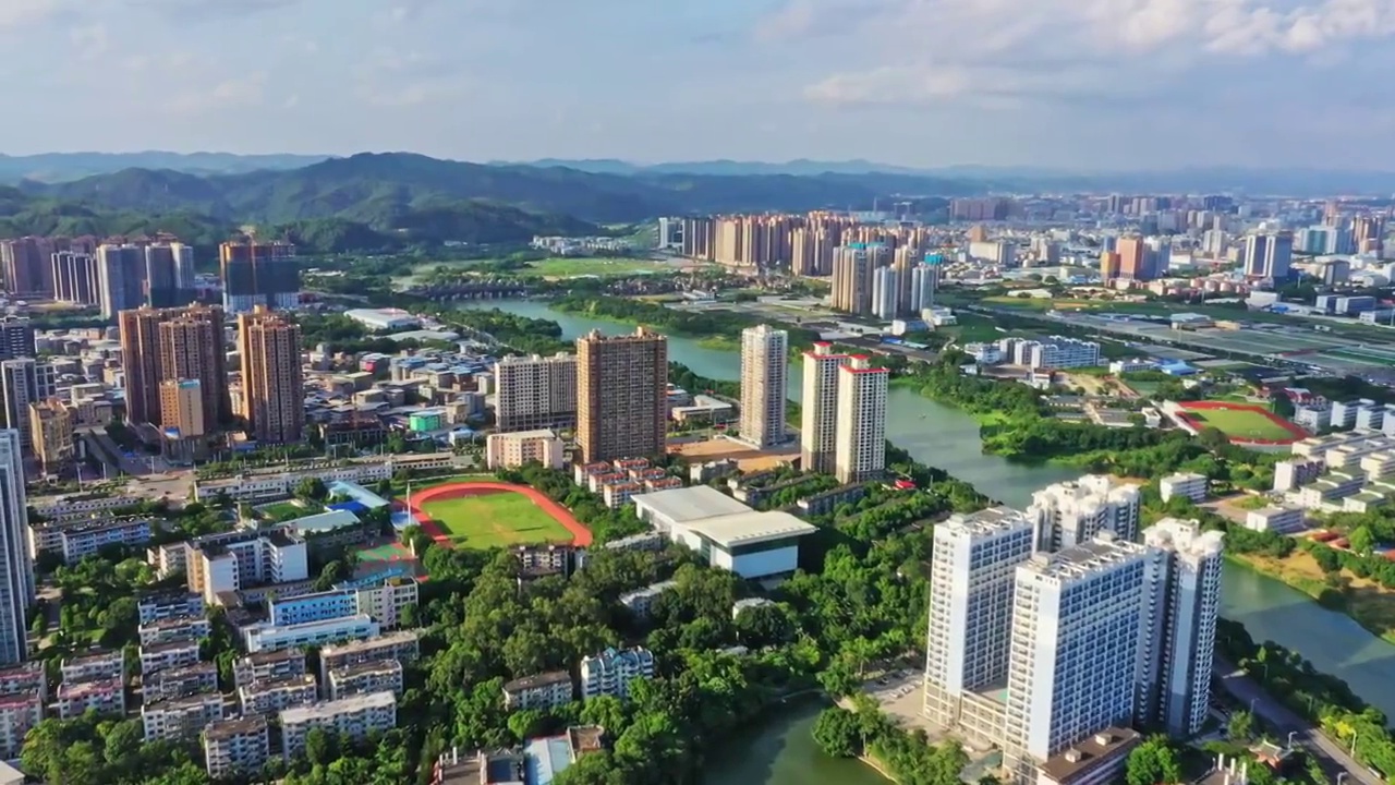 广西民族大学视频素材