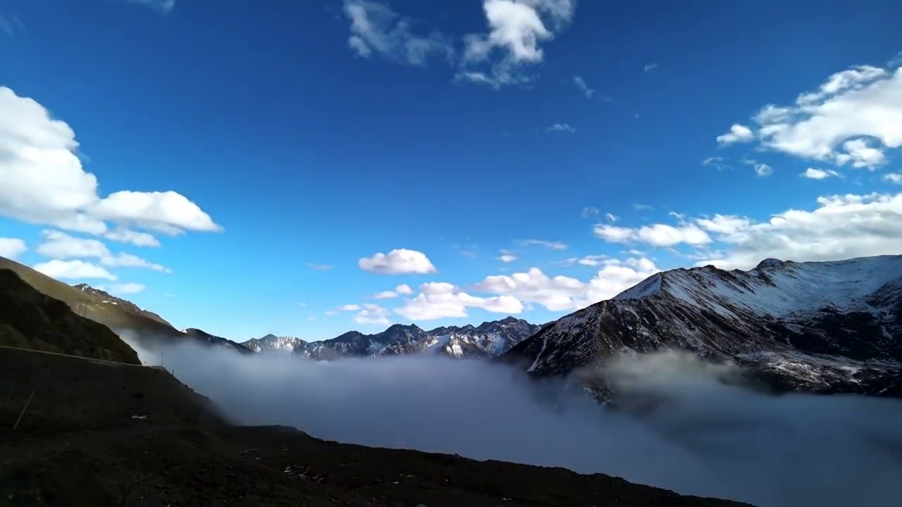 巴郞山风光视频素材