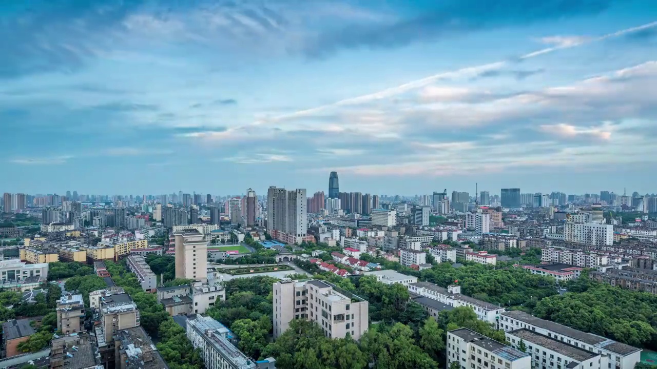 江西南昌城市景观视频素材