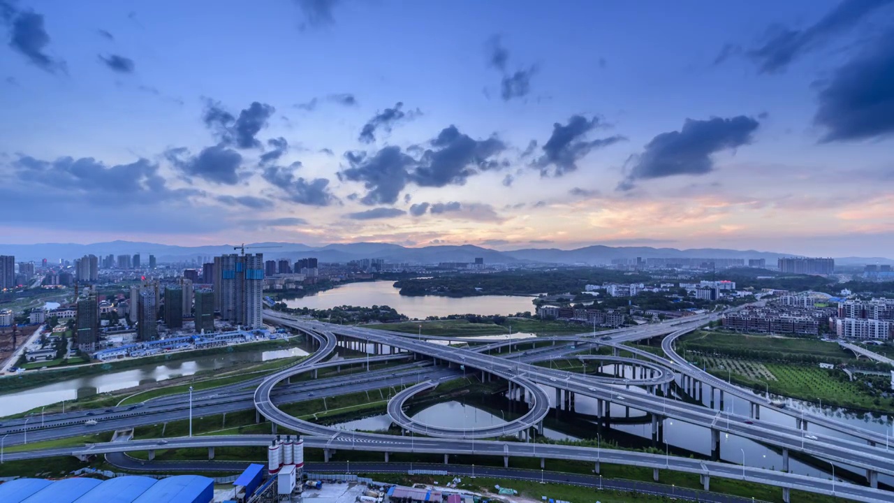 江西南昌城市景观视频素材