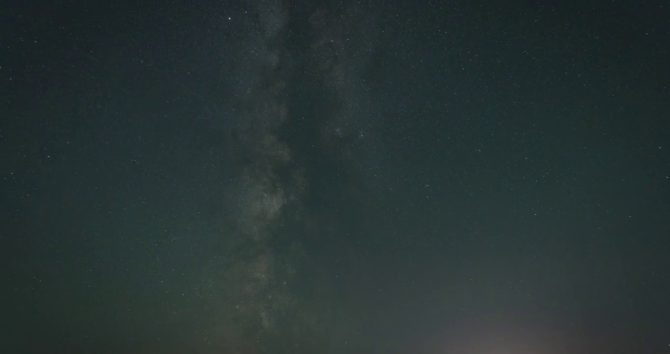 星空银河延时摄影视频素材