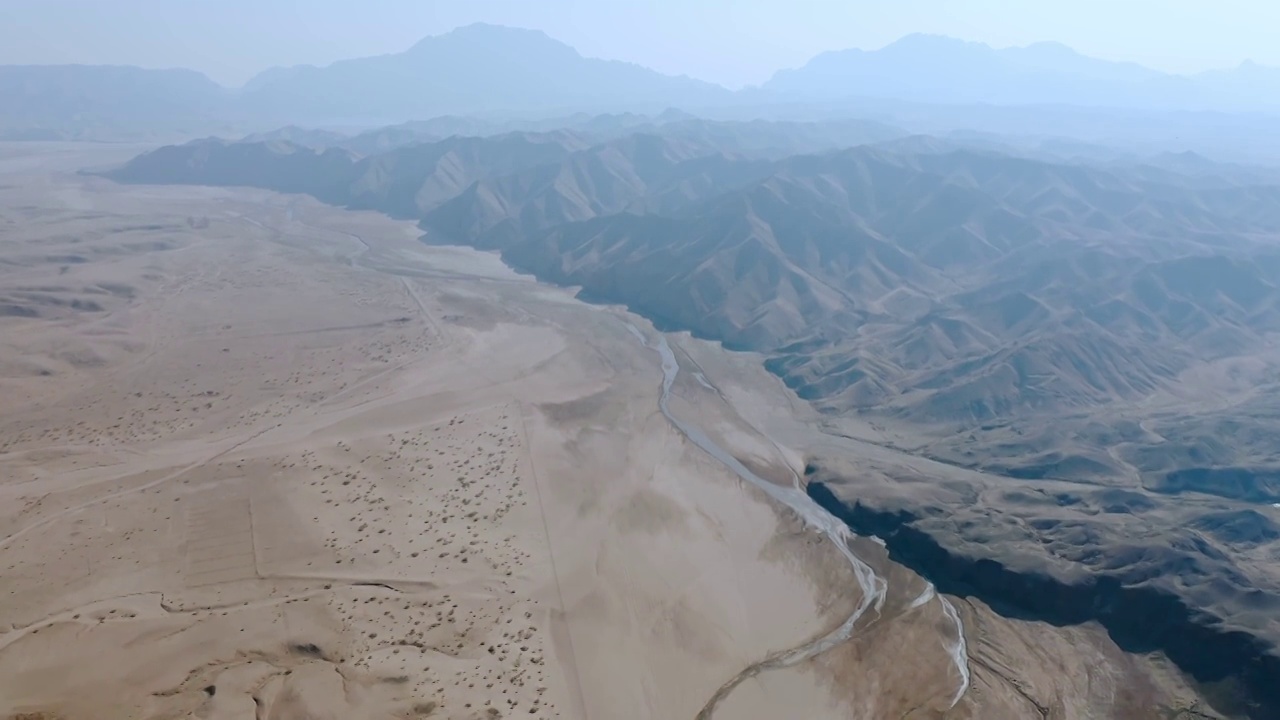 内蒙古自然风景,山峰,自然地形地貌视频素材