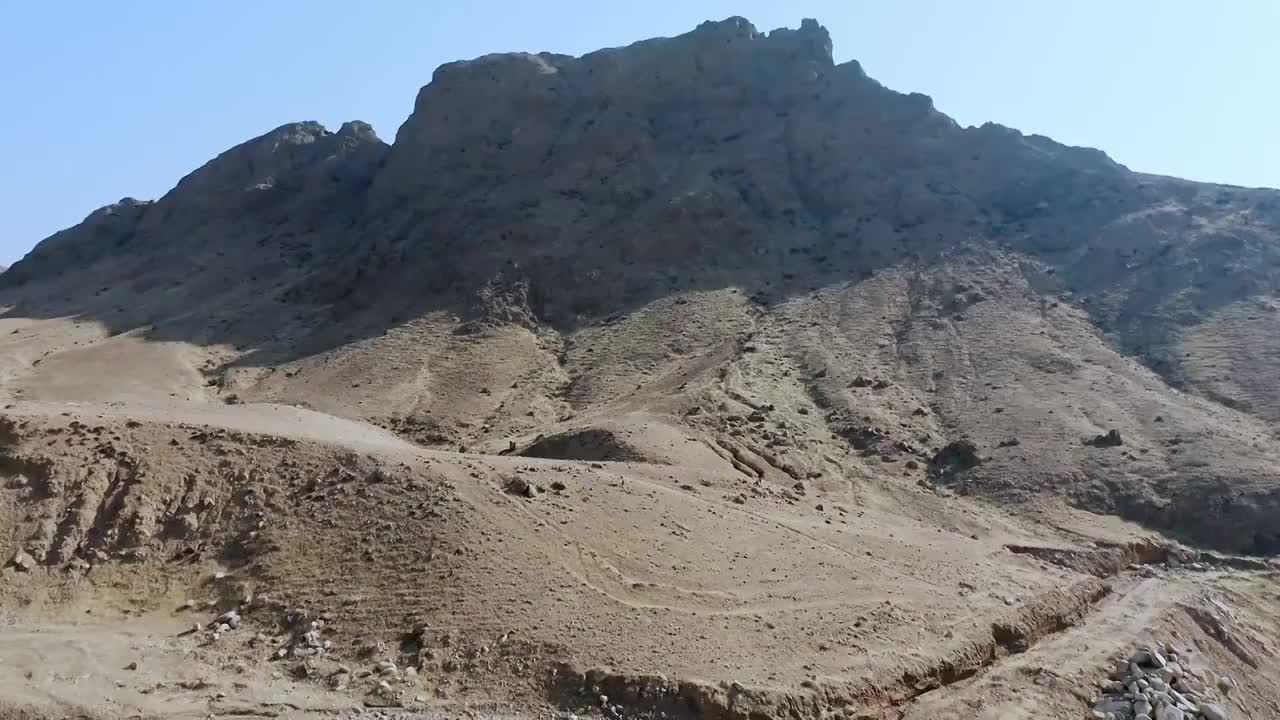 内蒙古自然风景,山峰,自然地形地貌视频素材