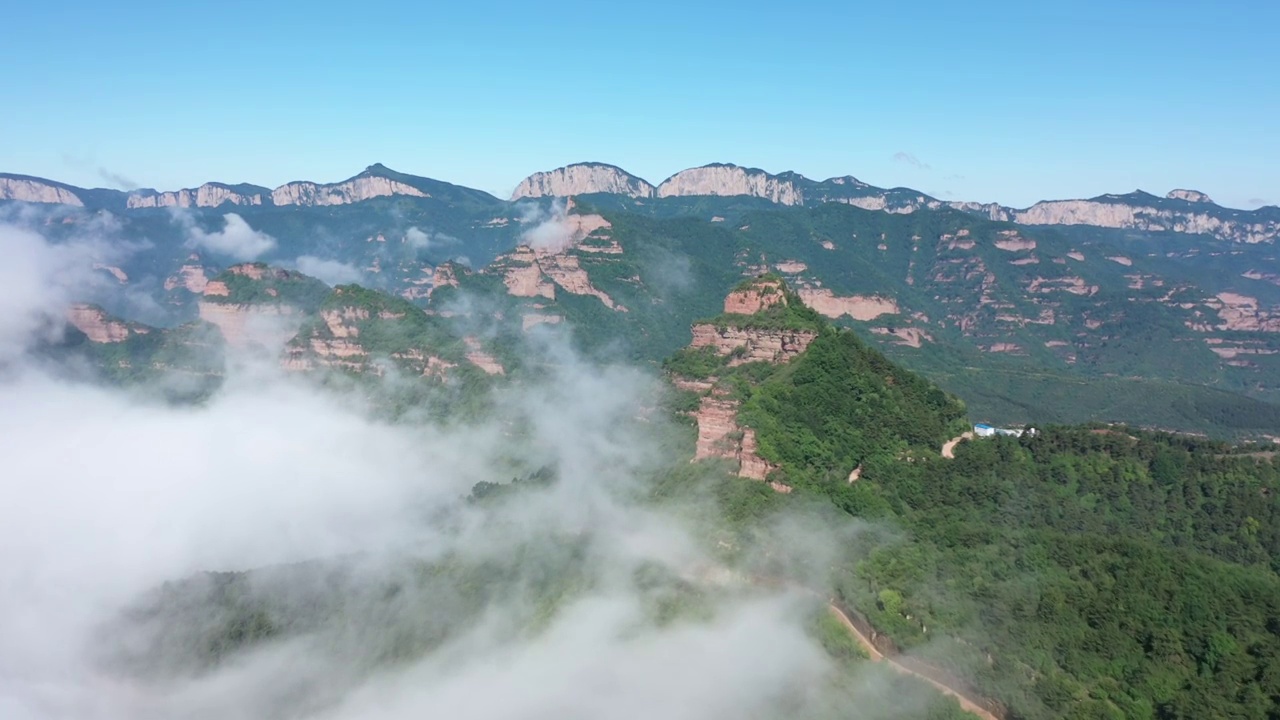 太行山云海视频素材