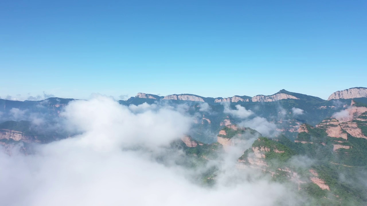 太行山云海视频素材