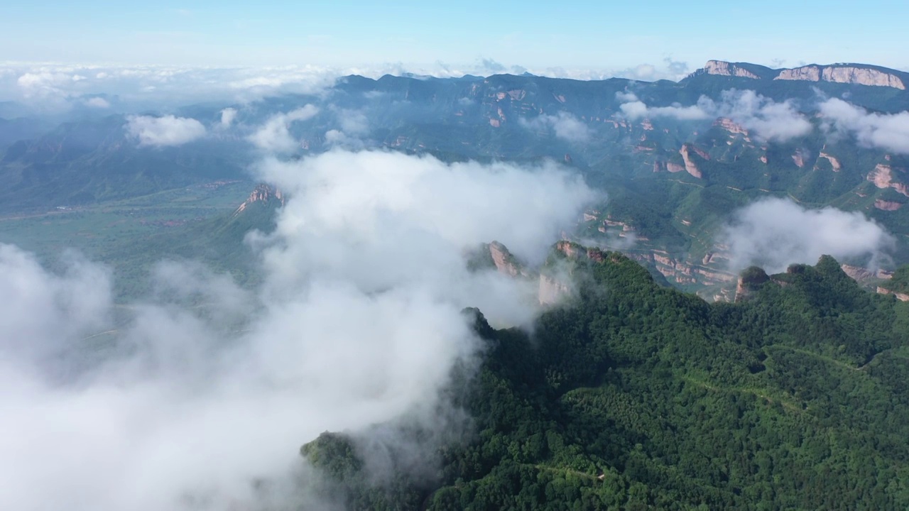 太行山云海视频素材