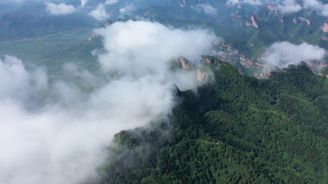 太行山云海视频素材