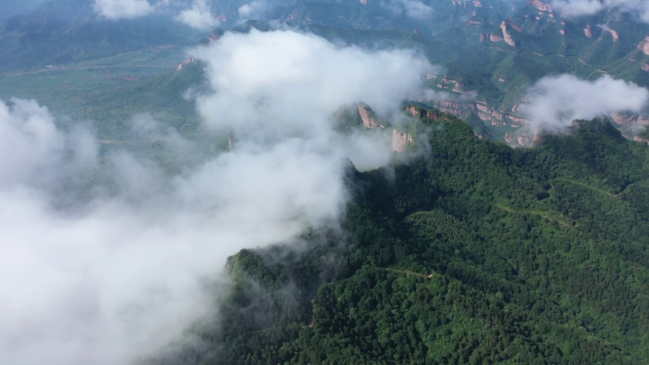 太行山云海视频素材