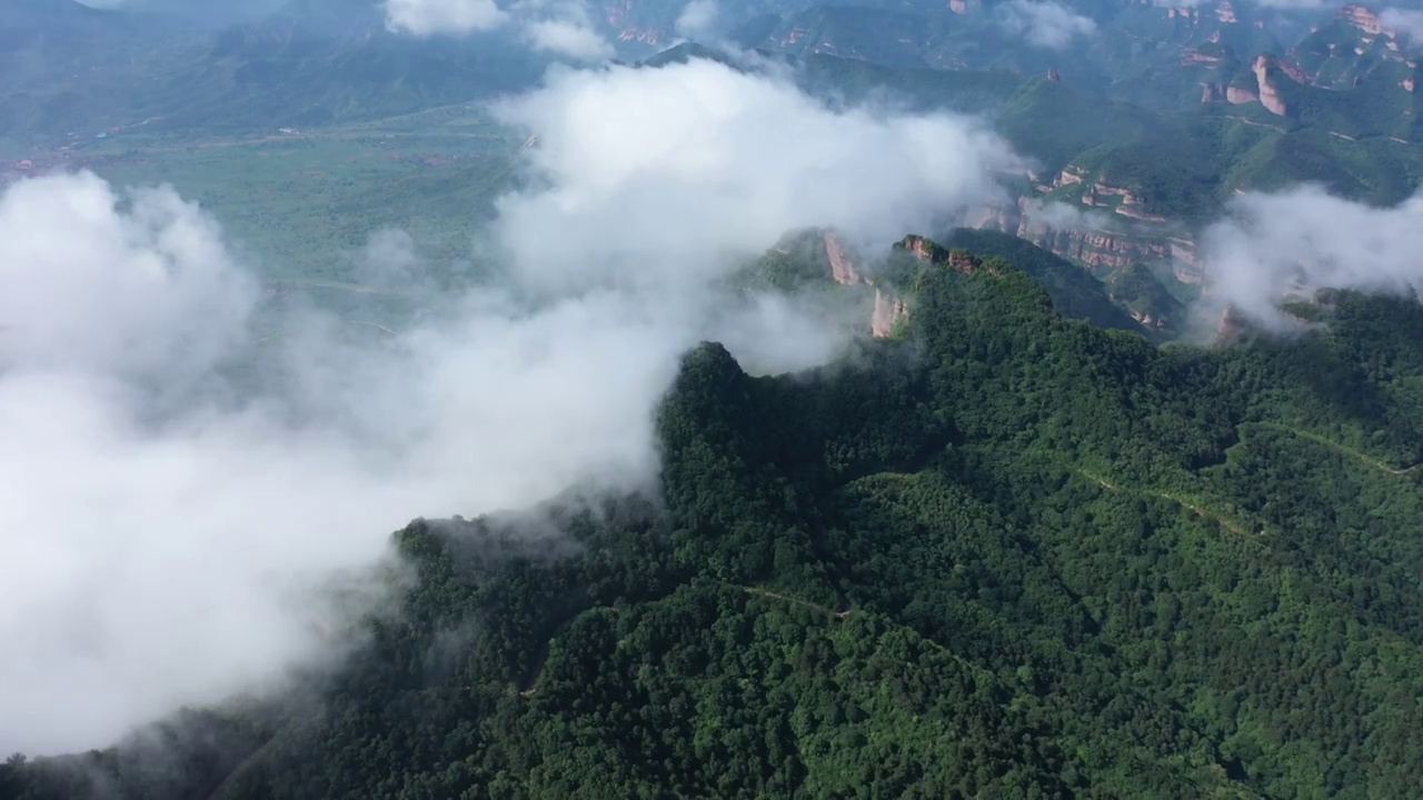 太行山云海视频素材