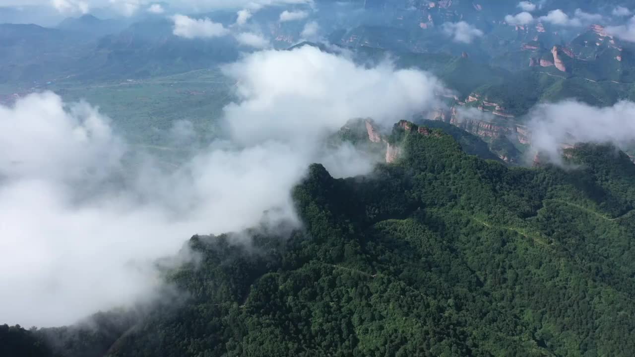 太行山云海视频素材